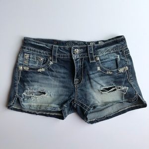 Miss Me destroyed shorts